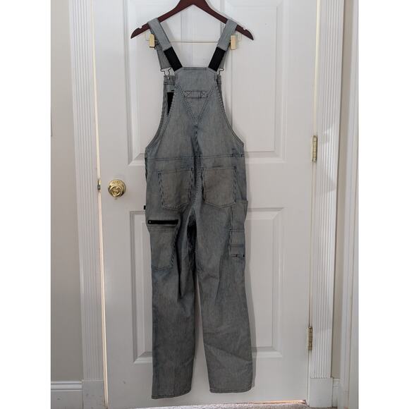 Dovetail Workwear Freshley Overalls Hickory Stripe 4/30 Vintage Finish Utility - Picture 4 of 12
